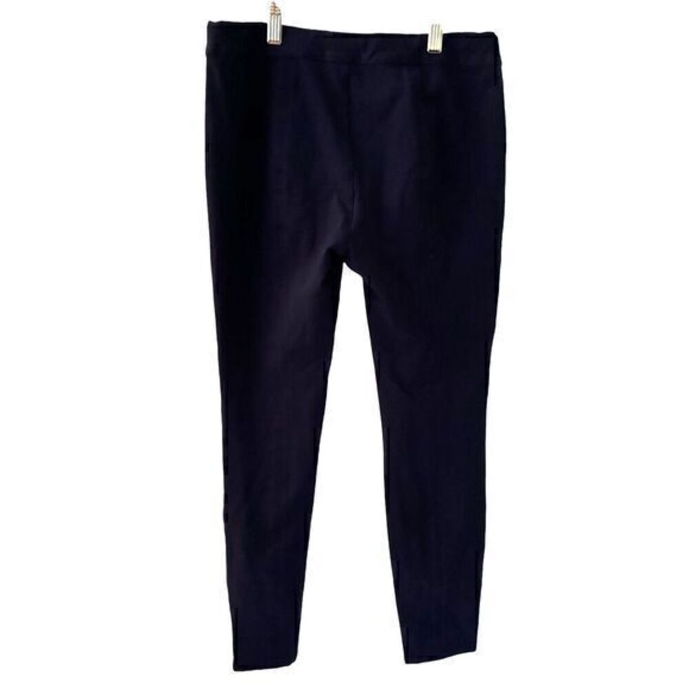 Vineyard Vines Womens Navy Blue Rayon Dressy Comfy Leggings Pants Size 4